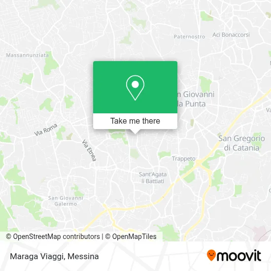 Maraga Viaggi map