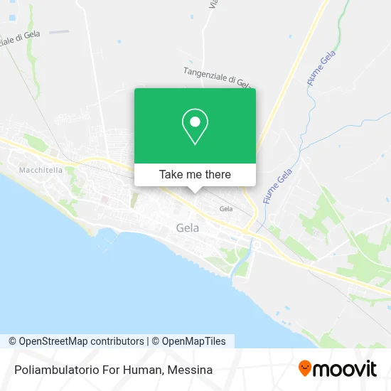 Poliambulatorio For Human map