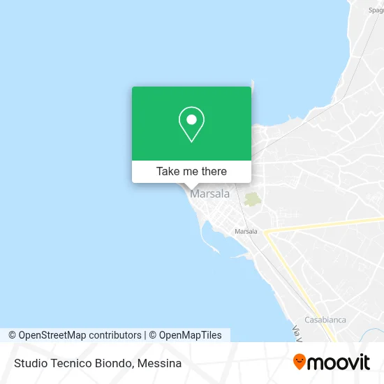 Studio Tecnico Biondo map