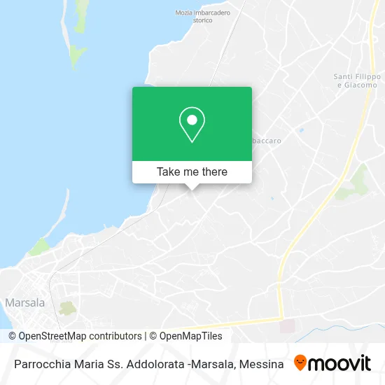 Parrocchia Maria Ss. Addolorata -Marsala map