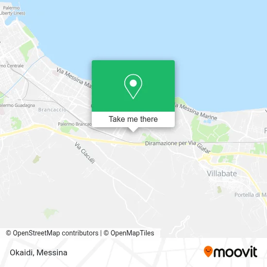 Okaidi map