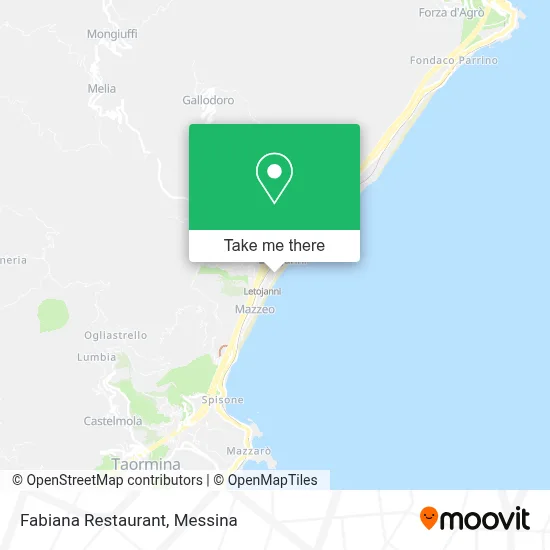 Fabiana Restaurant map