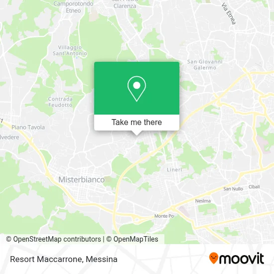 Resort Maccarrone map