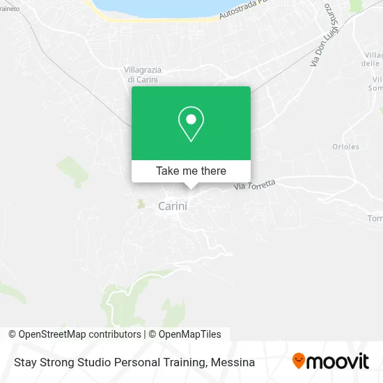 Stay Strong Studio Personal Training map
