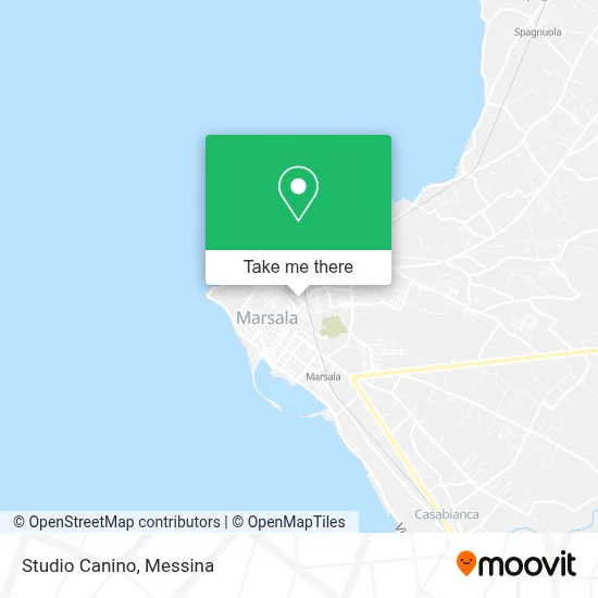 Studio Canino map