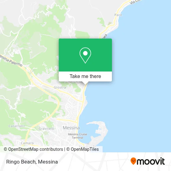 Ringo Beach map