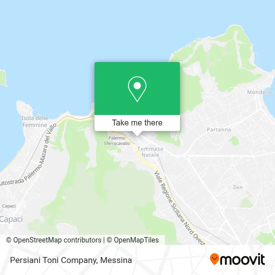 Persiani Toni Company map
