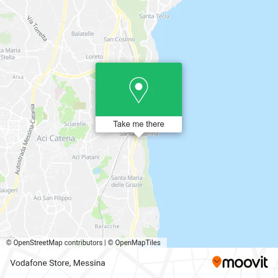 Vodafone Store map