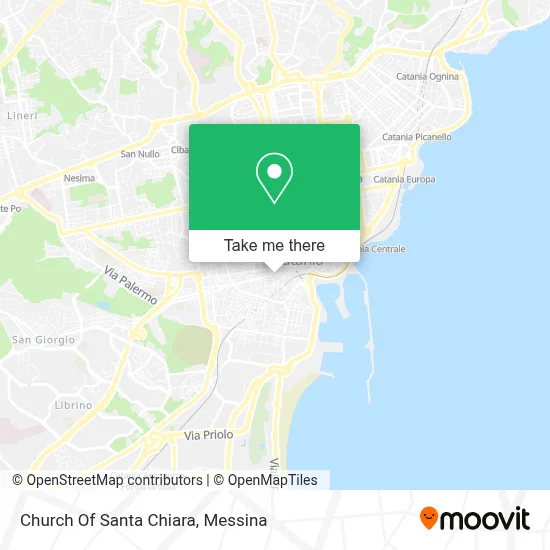 Church Of Santa Chiara map
