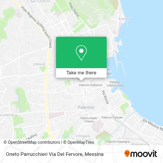 Oneto Parrucchieri Via Del Fervore map