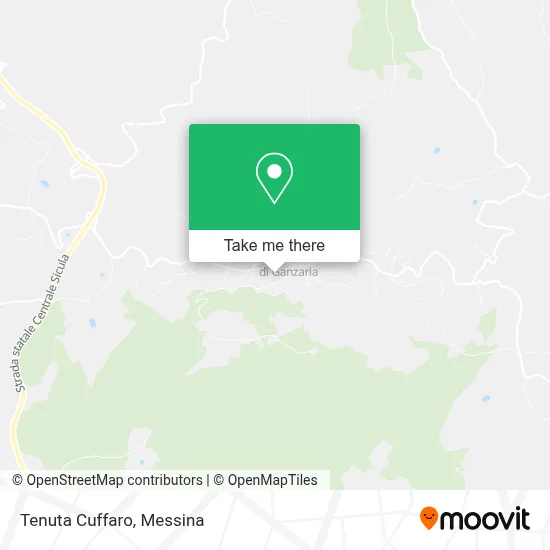 Tenuta Cuffaro map