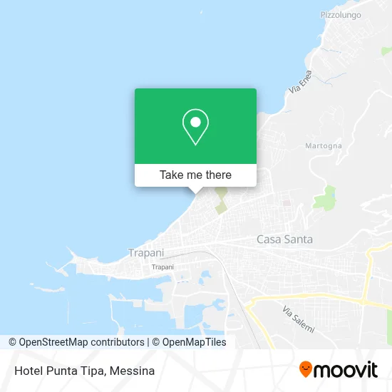 Hotel Punta Tipa map
