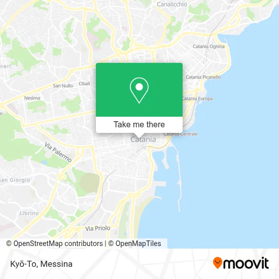 Kyō-To map