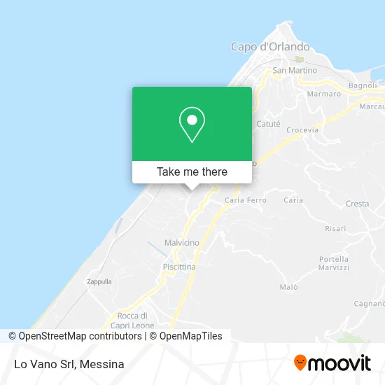 Lo Vano Srl map