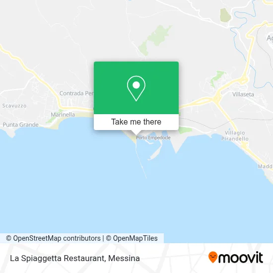 La Spiaggetta Restaurant map