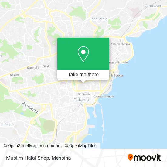 Muslim Halal Shop map