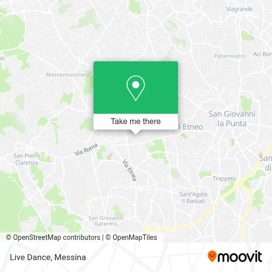 Live Dance map