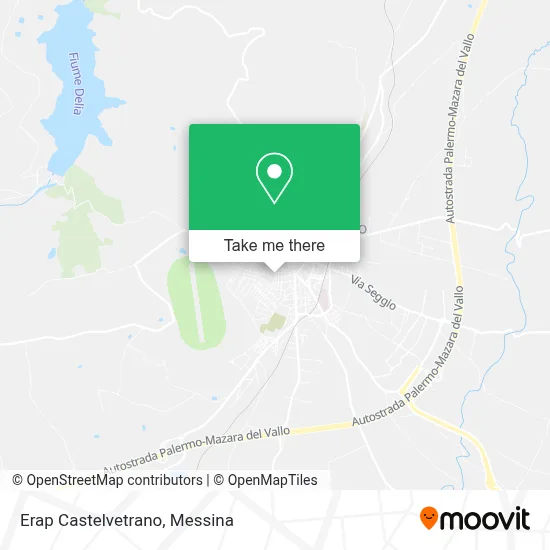 Erap Castelvetrano map