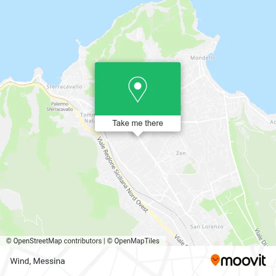 Wind map
