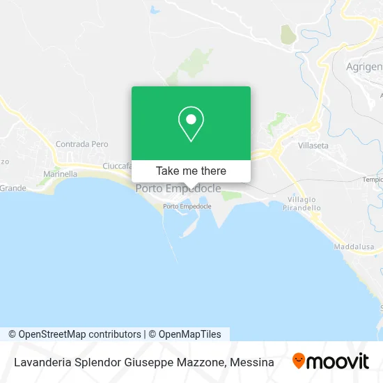 Lavanderia Splendor Giuseppe Mazzone map