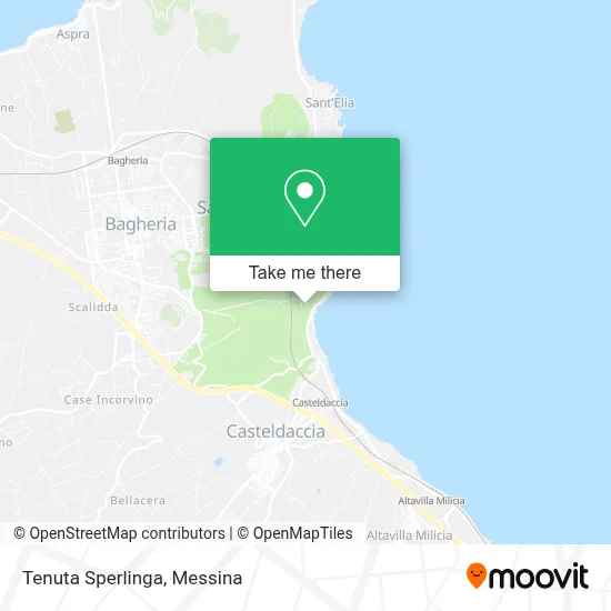 Tenuta Sperlinga map