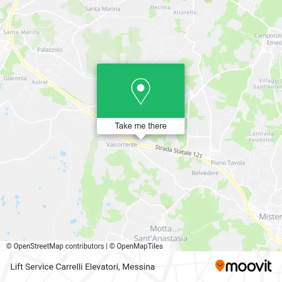Lift Service Carrelli Elevatori map