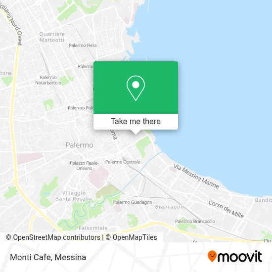 Monti Cafe map