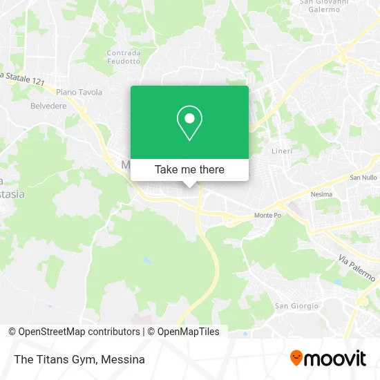 The Titans Gym map