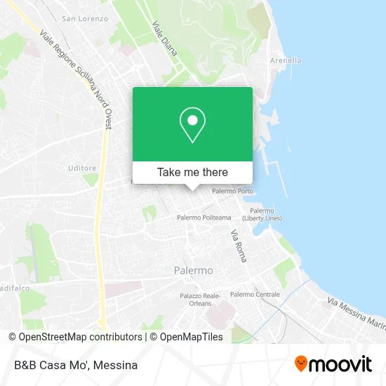 B&B Casa Mo' map