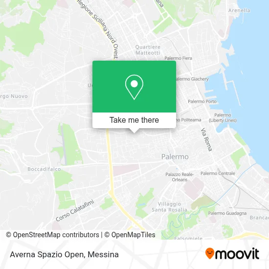 Averna Spazio Open map