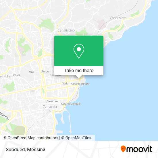 Subdued map