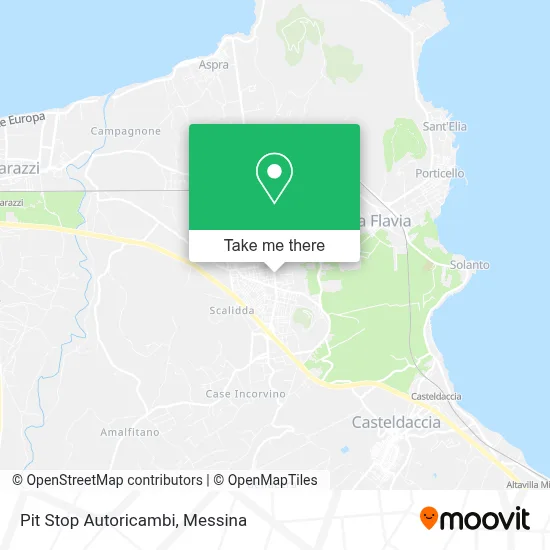 Pit Stop Autoricambi map