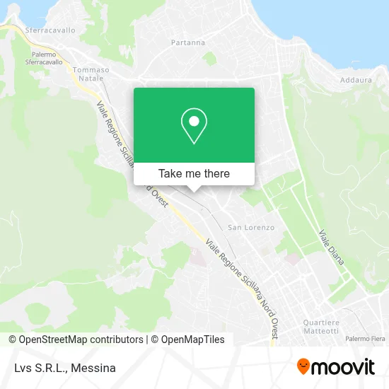 Lvs S.R.L. map