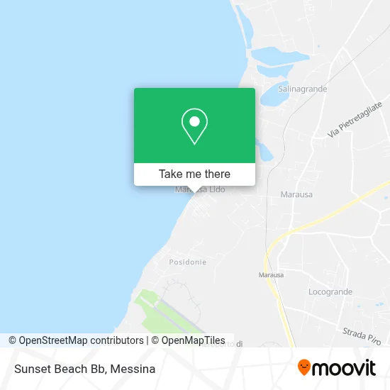 Sunset Beach Bb map