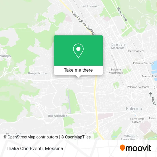 Thalia Che Eventi map