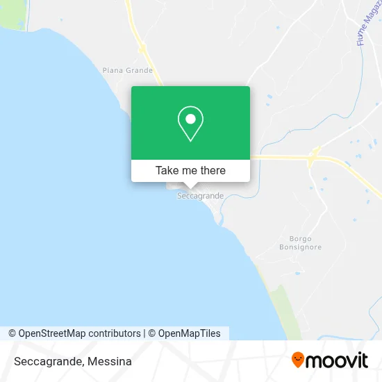 Seccagrande map