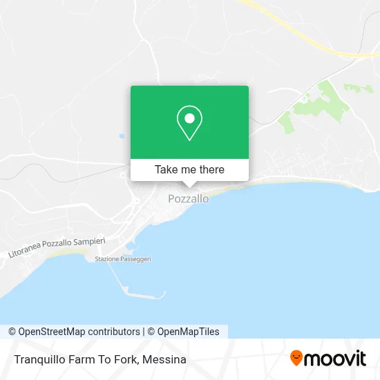 Tranquillo Farm To Fork map
