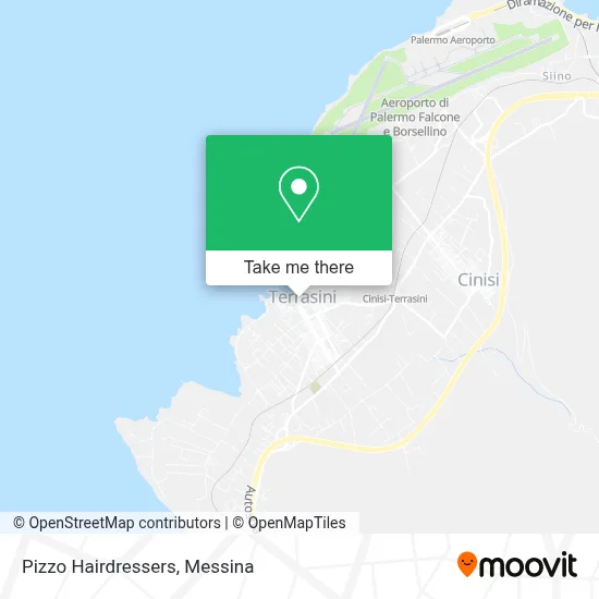 Pizzo Hairdressers map