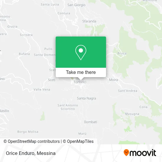 Orice Enduro map