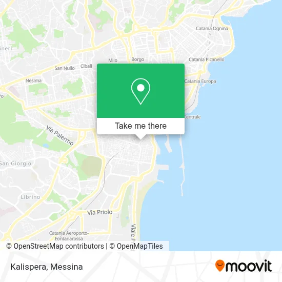 Kalispera map