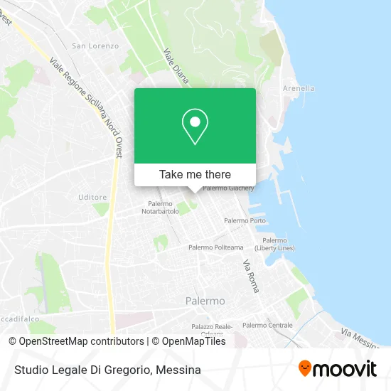 Studio Legale Di Gregorio map