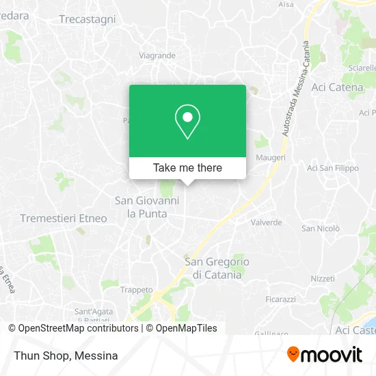 Thun Shop map