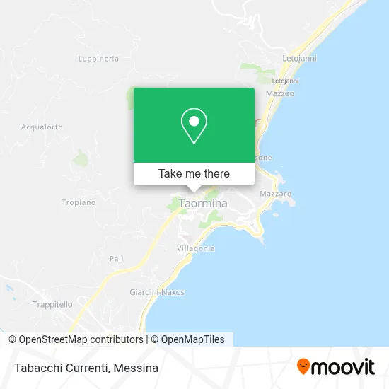 Tabacchi Currenti map