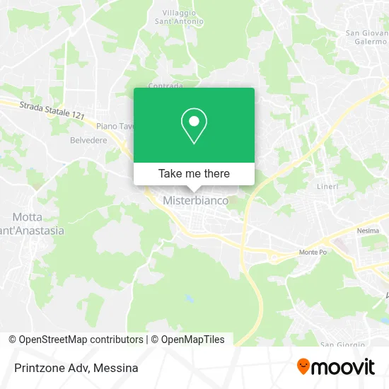 Printzone Adv map