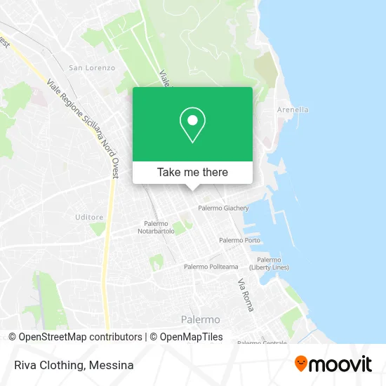 Riva Clothing map