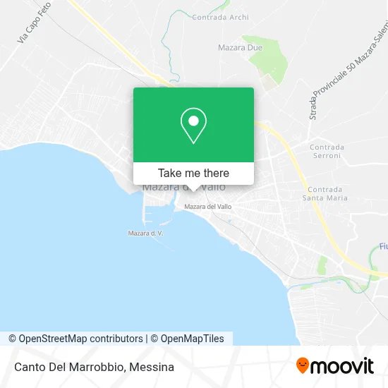 Canto Del Marrobbio map