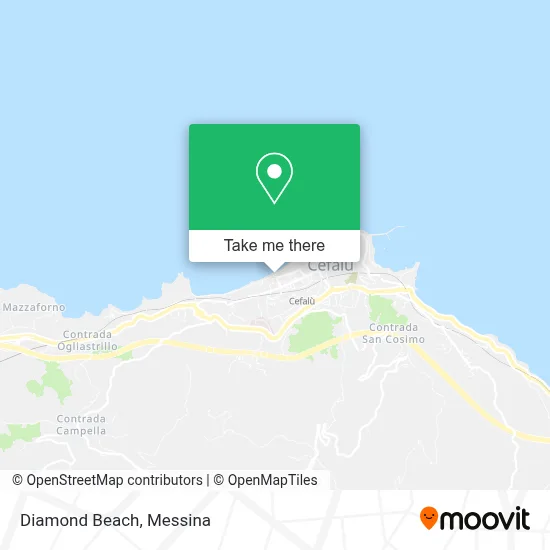Diamond Beach map