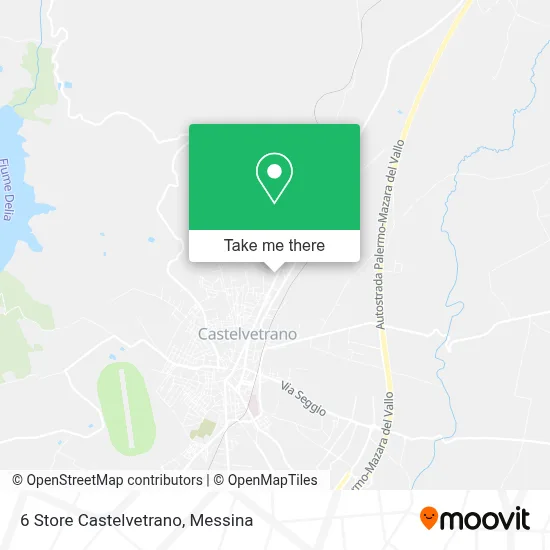 6 Store Castelvetrano map