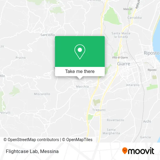 Flightcase Lab map