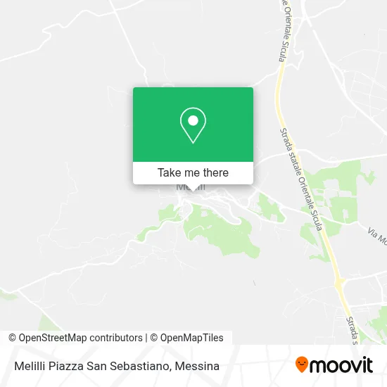 Melilli Piazza San Sebastiano map